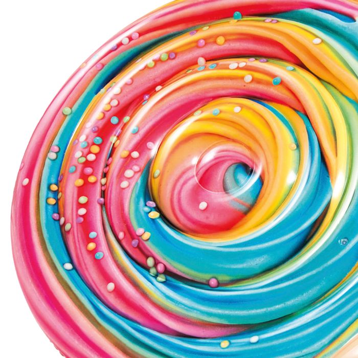 Colchoneta Hinchable Rainbow Lollipop Float 58754 Intex 3