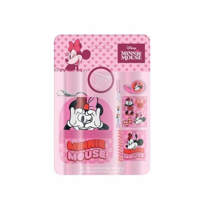 Cerdá Set de Papelería Minimochila Minnie 19.5 x 22.5 x 4.5 cm Multicolor Edad 3+ años 1 Cerdá Set de Papelería Minimochila Minnie 19.5 x 22.5 x 4.5 cm Multicolor Edad 3+ años 1