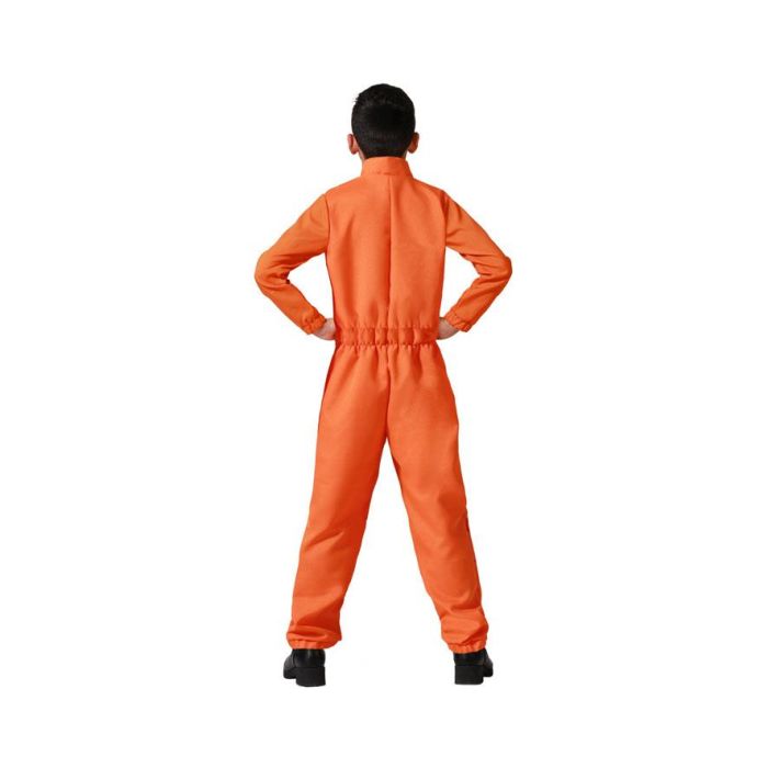 Disfraz Preso Sangriento Naranja Niño Infantil 7-9 Años 2 Disfraz Preso Sangriento Naranja Niño Infantil 7-9 Años 2