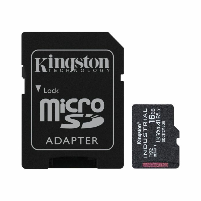 Tarjeta de Memoria Micro SD con Adaptador Kingston SDCIT2/16GB 16GB 1
