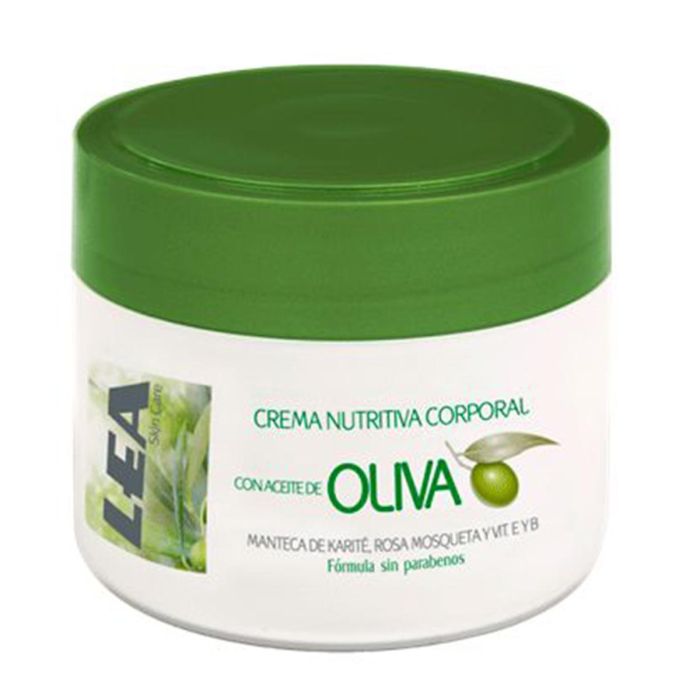 Lea Hombre crema nutritiva corporal con aceite de oliva 200 ml