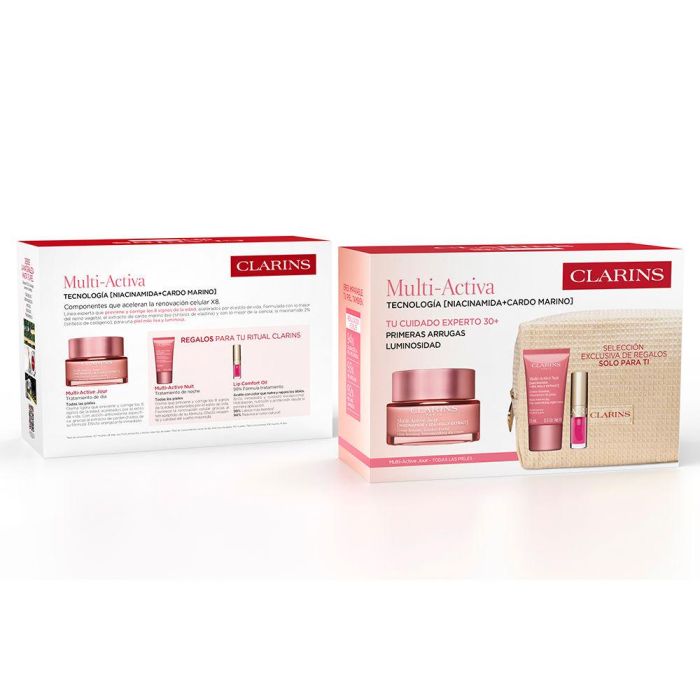 Clarins Multi-Active Crema Todo Tipo De Pieles Estuche 4 Pz 1 Clarins Multi-Active Crema Todo Tipo De Pieles Estuche 4 Pz 1