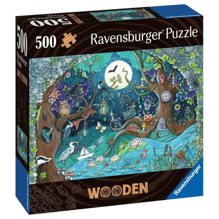 Ravensburger RAV4005556175161 Puzzle de Madera 500 Piezas Bosque Fantástico Ravensburger RAV4005556175161 Puzzle de Madera 500 Piezas Bosque Fantástico