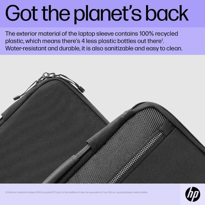 HP Renew Executive Funda para Portátil 14.1 pulgadas - Diseño Premium, Bolsillos para Accesorios, Materiales Reciclados 1 HP Renew Executive Funda para Portátil 14.1 pulgadas - Diseño Premium, Bolsillos para Accesorios, Materiales Reciclados 1