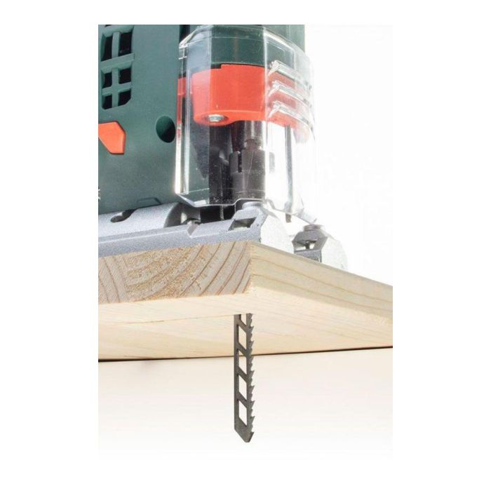 Wolfcraft Hojas Sierra de Calar HCS 100 mm Madera Corte Fino Vástago T 2uds 1