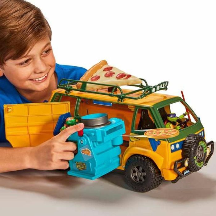 Vehiculo pizza van tortugas ninja. la furgoneta! espacio para 4 tortugas. aprieta la piza y lanzala!38x20 cm 1 Vehiculo pizza van tortugas ninja. la furgoneta! espacio para 4 tortugas. aprieta la piza y lanzala!38x20 cm 1