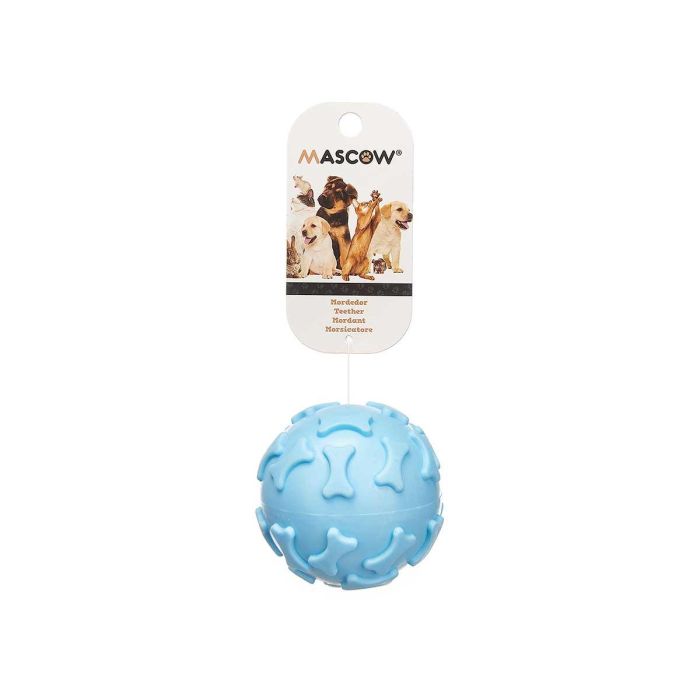 Bola de Silicona para Mascotas Hueso 5.5 cm - Mascow, Varios Colores (24 Unidades) 2 Bola de Silicona para Mascotas Hueso 5.5 cm - Mascow, Varios Colores (24 Unidades) 2