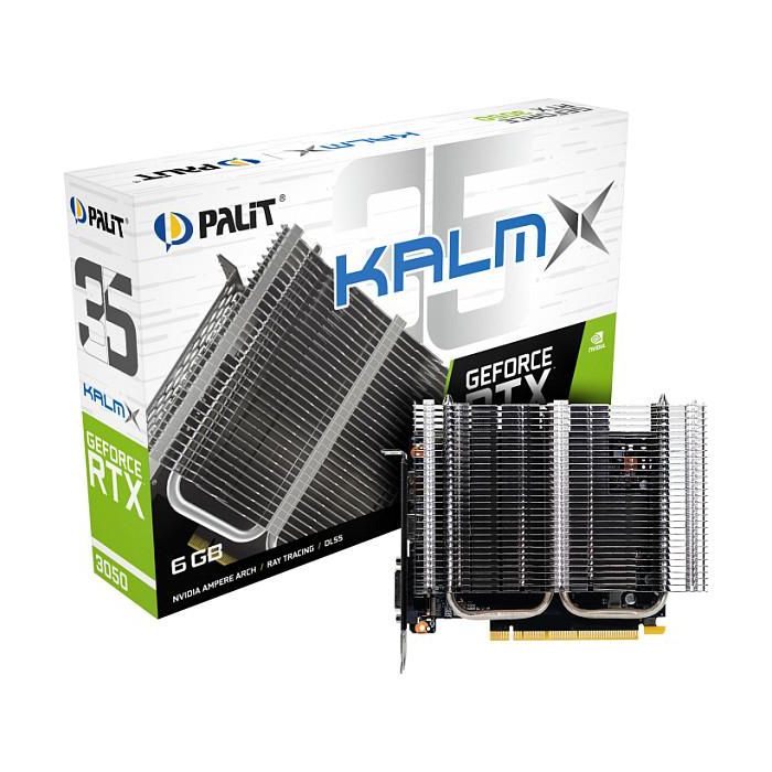 Palit Tarjeta Gráfica GeForce RTX 3050 KalmX 6GB GDDR6 1Fan 5 Palit Tarjeta Gráfica GeForce RTX 3050 KalmX 6GB GDDR6 1Fan 5