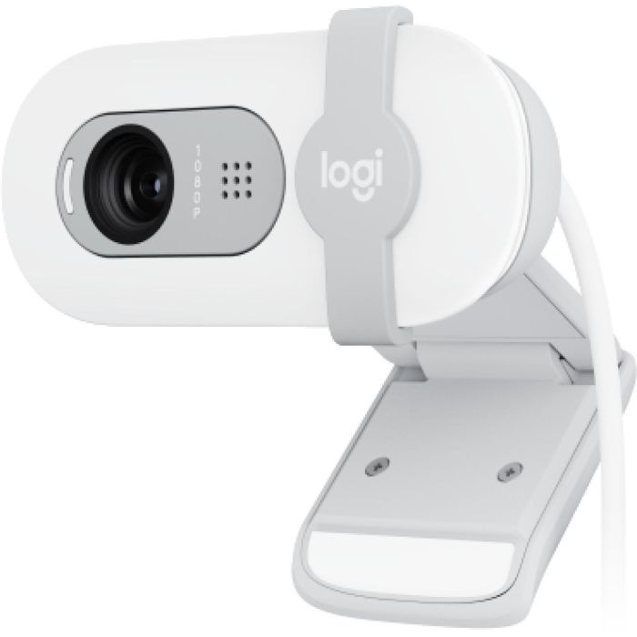 Logitech Webcam Brio 100 Blanco Full HD 1080p USB Plug and Play con Tapa de Privacidad Integrada 2 Logitech Webcam Brio 100 Blanco Full HD 1080p USB Plug and Play con Tapa de Privacidad Integrada 2