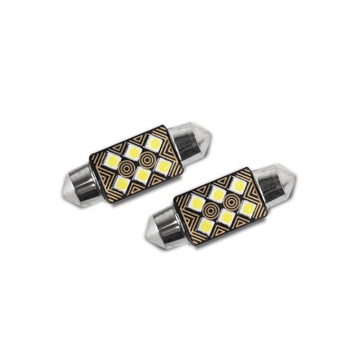 Bombilla Plafonier 3 Led 36 mm Smd Can-Bus Blanca BOM12620 1 Bombilla Plafonier 3 Led 36 mm Smd Can-Bus Blanca BOM12620 1