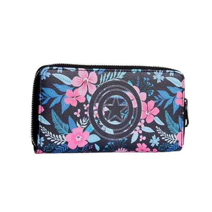 Karactermania Capitán América Spring Billetero Essential Multicolor 10x19x2 cm 1