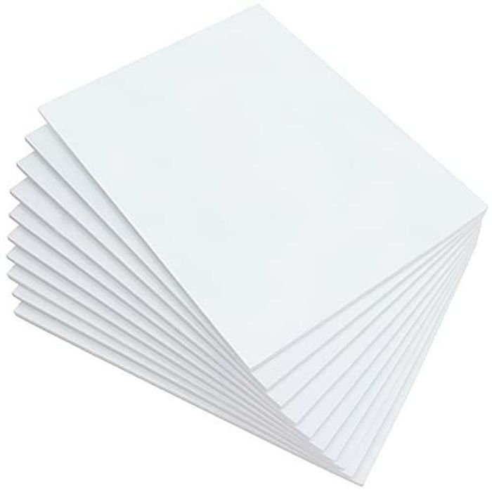 Fama Goma Eva 50x70 cm Grosor 2 mm Eb58 Blanco Pack 10 Ud