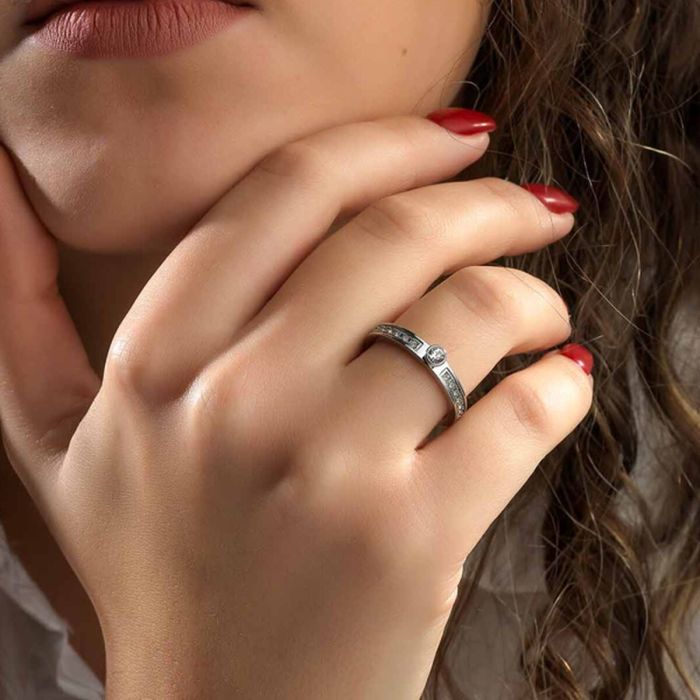 Anillo Mujer AN Jewels AR.R1NS01SC-7 7 2