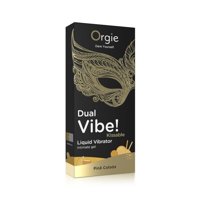 Set de Lubricantes Orgie Dual Vibe! 15 ml Piña Colada 1