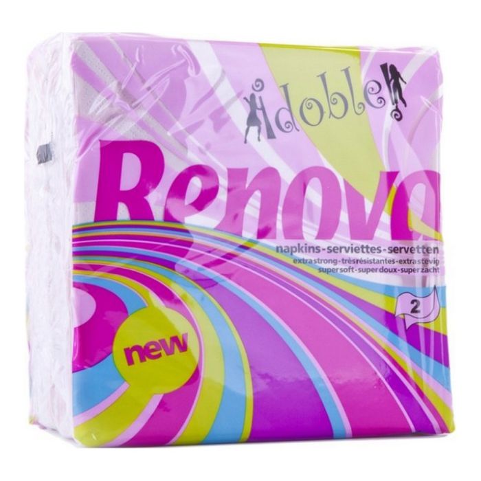 Servilleta de papel Renova Rosa (60 uds) Servilleta de papel Renova Rosa (60 uds)