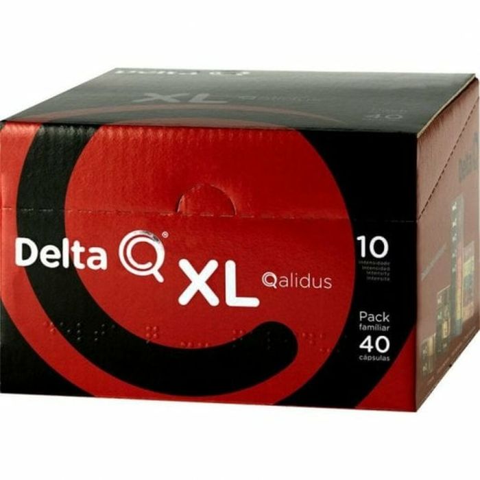 Cápsula Delta Qalidus para cafeteras Delta/ Caja de 40