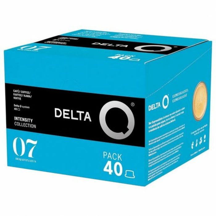 Cápsula Delta DeQafeinatus para cafeteras Delta/ Caja 40