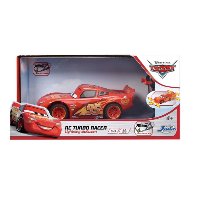 Coche Radio Control Cars Turbo Racer Lightning McQueen 1:24 17 cm 1