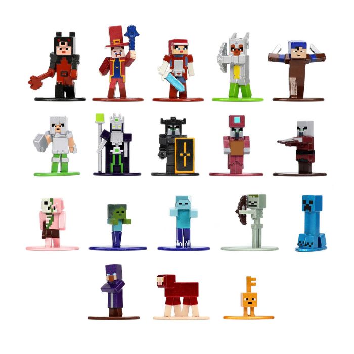 Set Nanofiguras Minecraft 4Cm W7 253265007 Jada 1 Set Nanofiguras Minecraft 4Cm W7 253265007 Jada 1