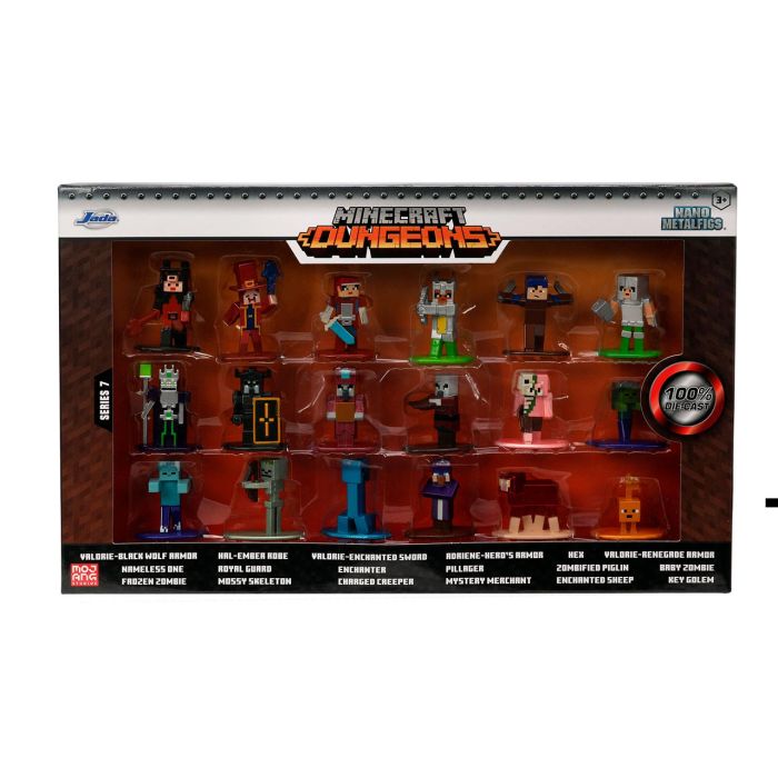 Set Nanofiguras Minecraft 4Cm W7 253265007 Jada 3 Set Nanofiguras Minecraft 4Cm W7 253265007 Jada 3