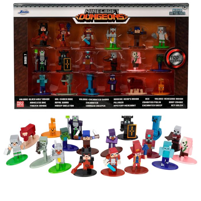 Set Nanofiguras Minecraft 4Cm W7 253265007 Jada Set Nanofiguras Minecraft 4Cm W7 253265007 Jada