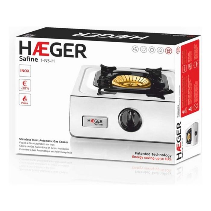 Hornillo de Gas Haeger Safine (90 mm) 1