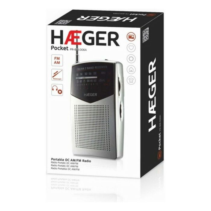 Radio AM/FM Haeger Pocket 1
