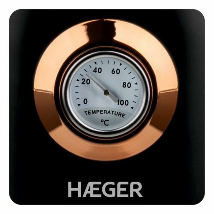 Hervidor y Tetera Eléctrica Haeger EK-22B.024A 2200 W Negro Multicolor Acero Inoxidable 2200 W 1,7 L (1,7 L) 2