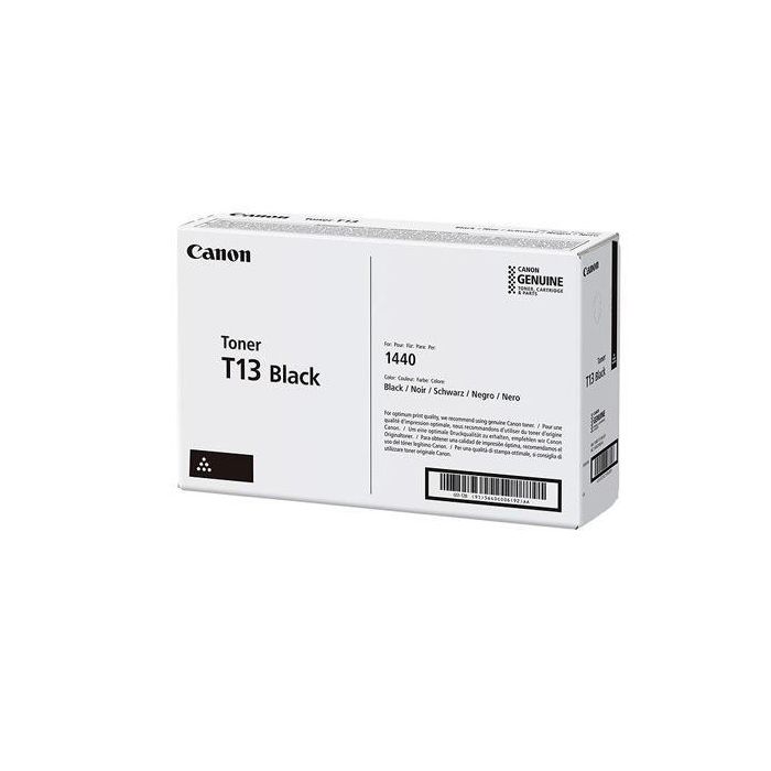 Canon Toner T13 Negro i-SENSYS X 1440 series, 1400 Series 10.600p Canon Toner T13 Negro i-SENSYS X 1440 series, 1400 Series 10.600p