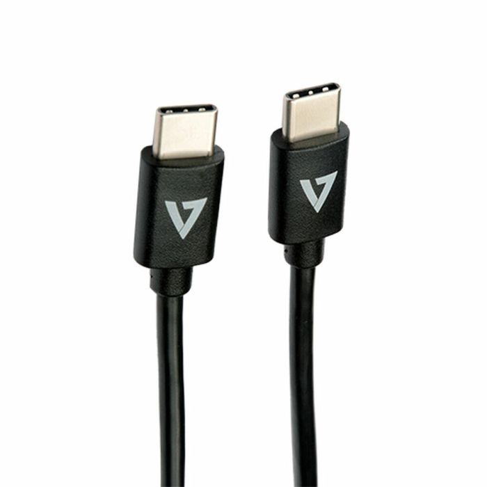 Cable USB C V7 V7USB2C-1M Negro