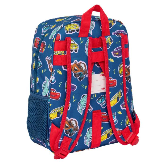 Mochila Escolar Cars Racing Azul marino 27 x 33 x 10 cm 2