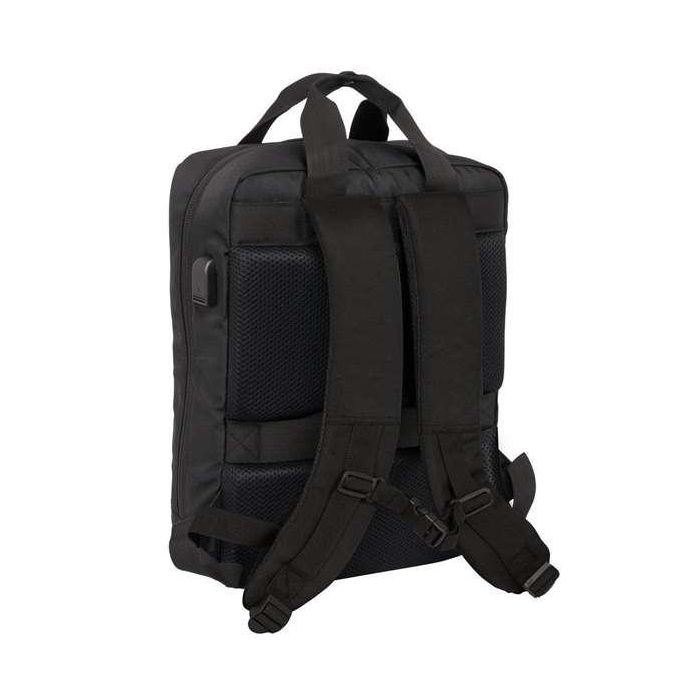 Safta Mochila para Portátil 13,3''+USB Real Madrid Premium 29x39x11 cm 5