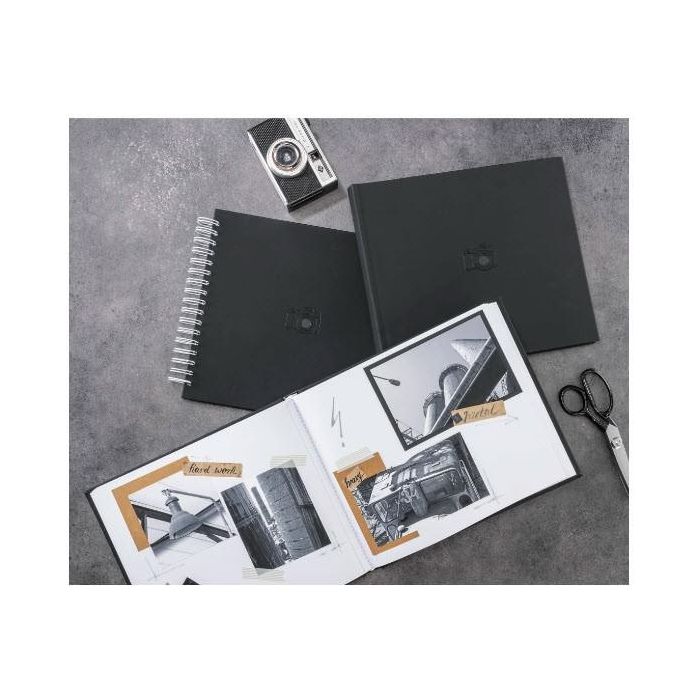 Hama Signs Spiral-Album 28x24 50 weie Seiten. schwarz 7500 4 Hama Signs Spiral-Album 28x24 50 weie Seiten. schwarz 7500 4