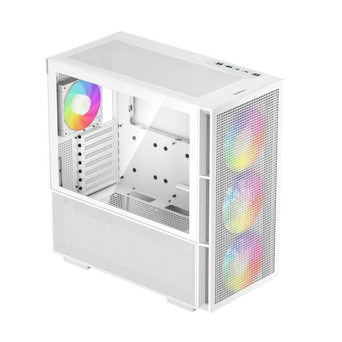 Deepcool Caja Ordenador Gaming CH560 RGB Blanco - Soporte EATX, USB 3.0 y Type-C, Vidrio Templado 2 Deepcool Caja Ordenador Gaming CH560 RGB Blanco - Soporte EATX, USB 3.0 y Type-C, Vidrio Templado 2