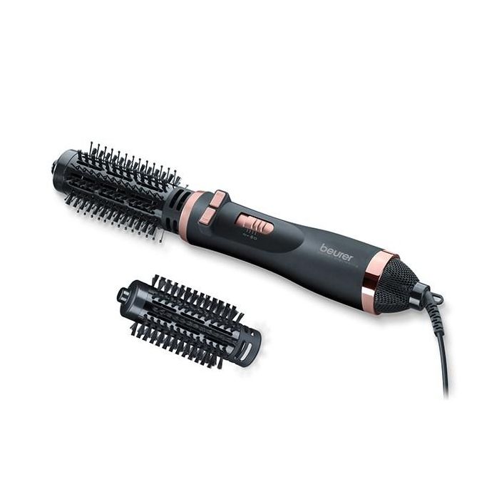 Beurer HT-80 Cepillo de Aire Caliente Rotatorio Iónico 1000W - Moldeador Giratorio con Cerámica, 2 Accesorios Beurer HT-80 Cepillo de Aire Caliente Rotatorio Iónico 1000W - Moldeador Giratorio con Cerámica, 2 Accesorios