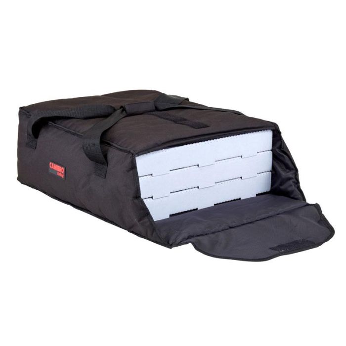 CAMBRO - GBP318-110 - Bolsa de pizza térmica para delivery (3 cajas de pizza de 45,7 cm o 4 de 40,6 cm) - 44,5 x 51 x 19 cm - Negro