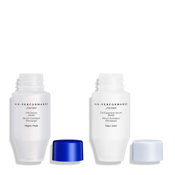 Shiseido BIO-PERFORMANCE SKIN FILLER Sérum Dúo Antiarrugas y Antiedad con Ácido Hialurónico Rellenador para Noche y Día Recarga 2 x 30ml 1 Shiseido BIO-PERFORMANCE SKIN FILLER Sérum Dúo Antiarrugas y Antiedad con Ácido Hialurónico Rellenador para Noche y Día Recarga 2 x 30ml 1