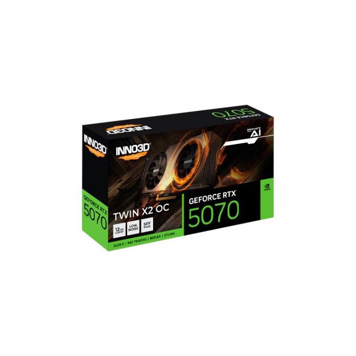 Tarjeta Grafica Inno3D Rtx 5070 Twin 2 Tarjeta Grafica Inno3D Rtx 5070 Twin 2