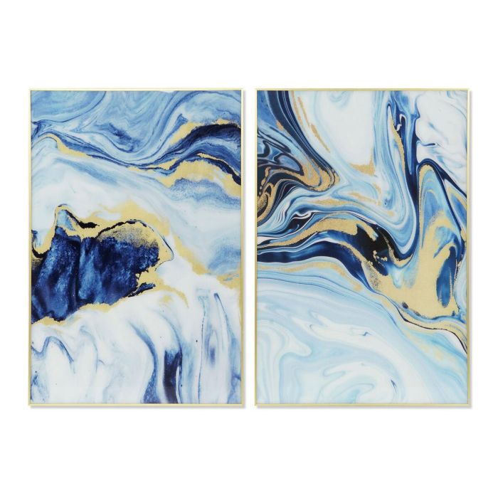 Cuadro DKD Home Decor 80 x 2,5 x 120 cm Abstracto Moderno (2 Unidades) Cuadro DKD Home Decor 80 x 2,5 x 120 cm Abstracto Moderno (2 Unidades)