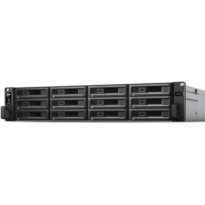 Synology RX1223RP Unidad de Expansión NAS 12 Bahías 2U para Discos 2.5/3.5" SATA Hot-Swap Carcasa Negra