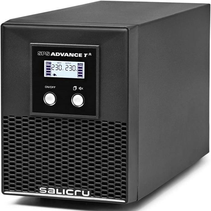 Salicru 6A0EA000003 SAI Línea Interactiva SPS ADVANCE T 1500VA/1050W con Salida Senoidal Pura, AVR, 6 Salidas, Torre 1