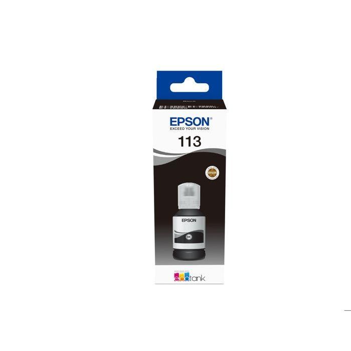 Epson Tinta Bote Negro Ecotank Et-5850, Et-5800, Et-16650, Et-16600, Et-5880, Et-5170 - Nº 113 Epson Tinta Bote Negro Ecotank Et-5850, Et-5800, Et-16650, Et-16600, Et-5880, Et-5170 - Nº 113