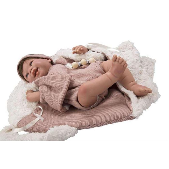 Muñeca reborn arias 45 cm gimena c/saco portabebe 9 Muñeca reborn arias 45 cm gimena c/saco portabebe 9