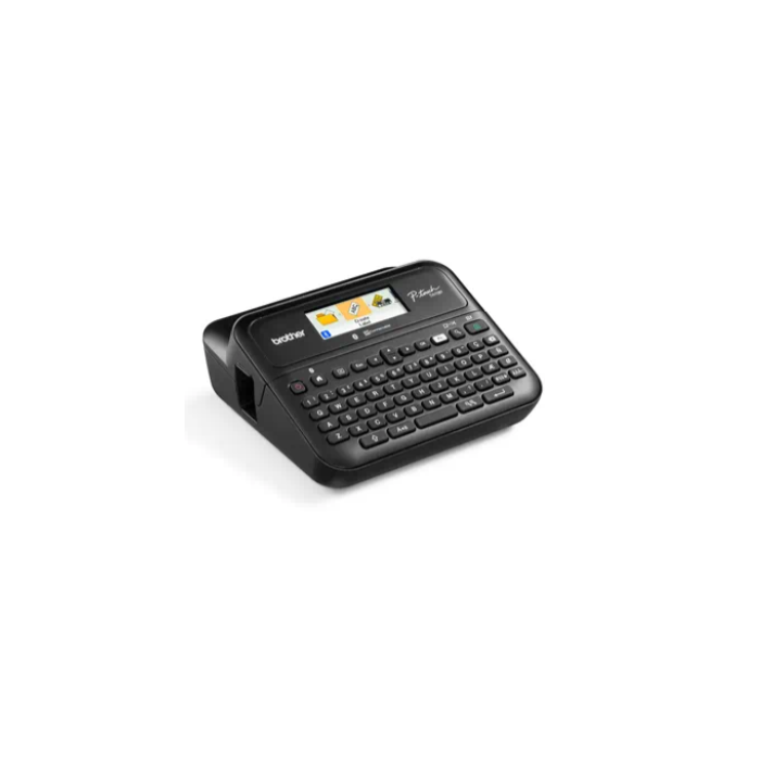 Brother PT-D610BTVP Rotuladora de Etiquetas Sobremesa USB Bluetooth con LCD y Teclado QWERTY Corte Automático 3.5-24mm Maletín