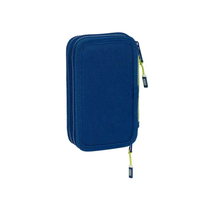 Estuche Escolar con Accesorios Munich North Azul marino 12.5 x 19.5 x 4 cm 29 Piezas 1