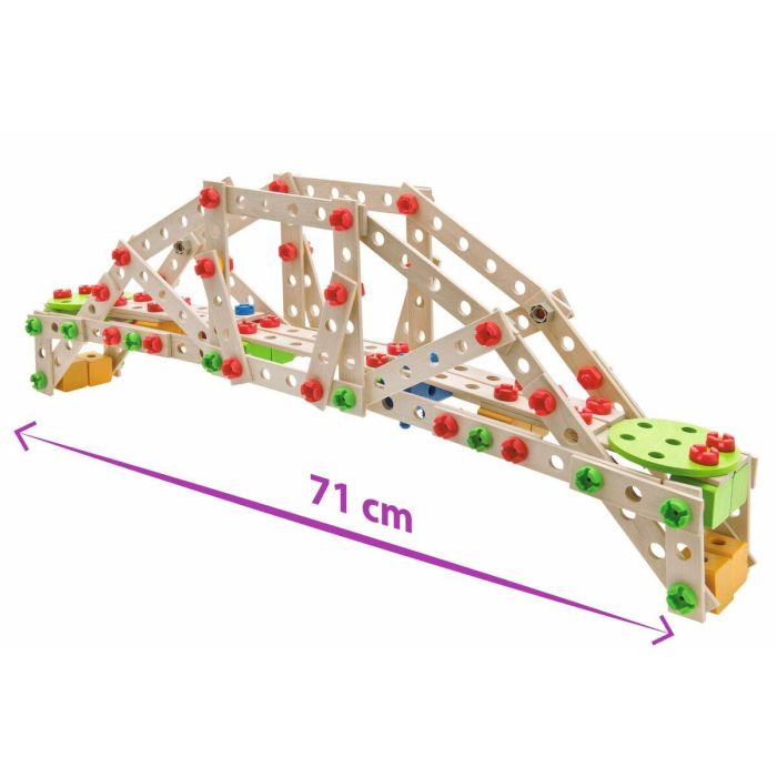 Eichhorn Juego de Construcción 8 en 1: Conjunto de 300 piezas para crear Turbina Eólica, Grúa, Aviones y más vehículos 15 Eichhorn Juego de Construcción 8 en 1: Conjunto de 300 piezas para crear Turbina Eólica, Grúa, Aviones y más vehículos 15