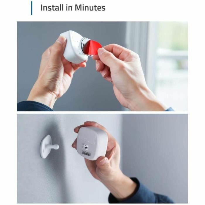 Eufy T8910021 Detector de Movimiento Inalámbrico para Sistema de Alarma de Hogar, Montaje en Pared, 9.1m Alcance, Batería 2 Años, Blanco 4