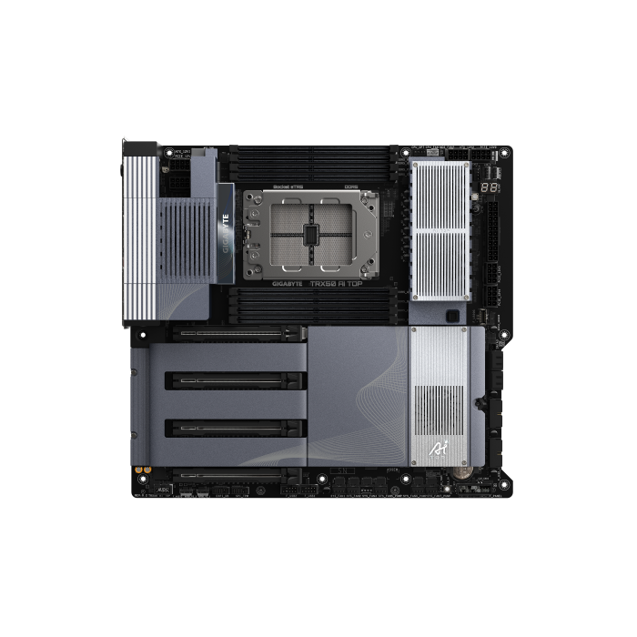 PLACA GIGABYTE TRX50 AI TOP,AMD,STR5,TRX50,8DDR5,2TB,DP,4SATA6+3M.2,1LAN10GB+LAN2x10GB+WIF7+BT5.3,6USB3.2+2USB4,E-ATX 1 PLACA GIGABYTE TRX50 AI TOP,AMD,STR5,TRX50,8DDR5,2TB,DP,4SATA6+3M.2,1LAN10GB+LAN2x10GB+WIF7+BT5.3,6USB3.2+2USB4,E-ATX 1