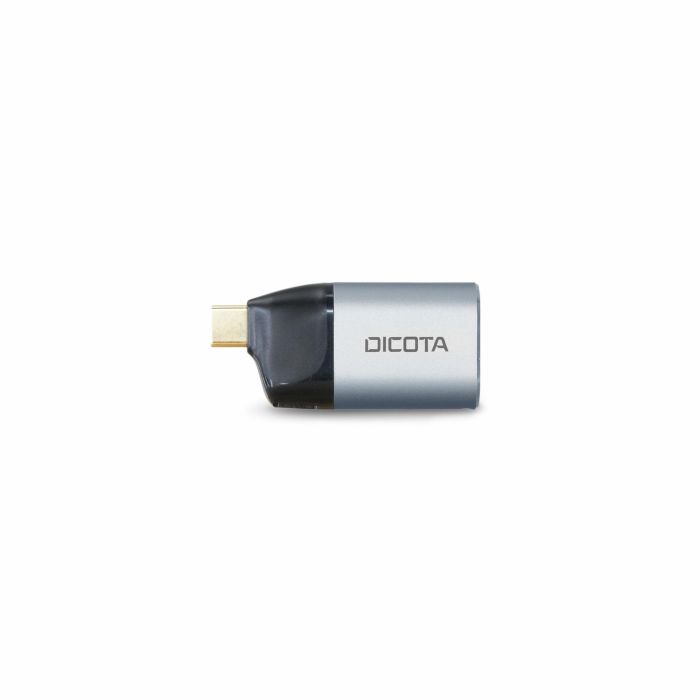 Dicota USB-C to Ethernet Mini Adapter with PD (100W) silver 1 Dicota USB-C to Ethernet Mini Adapter with PD (100W) silver 1