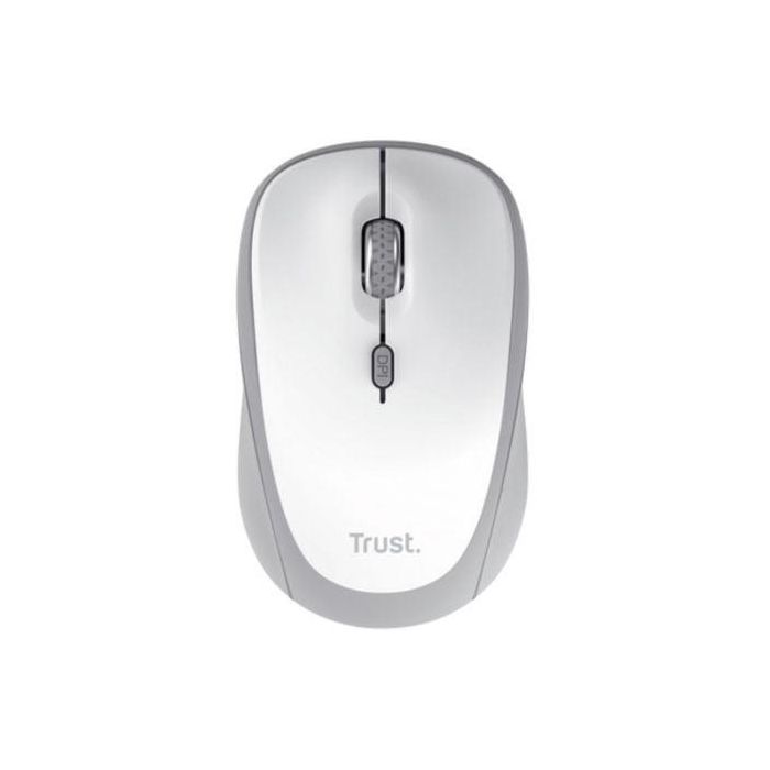 Ratón Mini Inalámbrico Trust Yvi+ Multidispositivo/ Hasta 1600 DPI/ Blanco 1 Ratón Mini Inalámbrico Trust Yvi+ Multidispositivo/ Hasta 1600 DPI/ Blanco 1